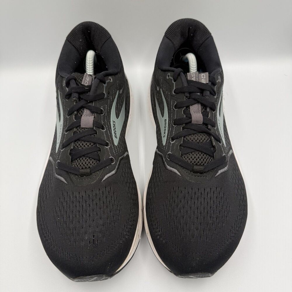 Brooks Beast 20 Men's Size 11 4E Black White Gray Walking Running Shoes Sneakers - Picture 6 of 8